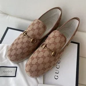 Gucci | Shoes | New Gucci Shoes Mens Gg Canvas Espadrilles W  display picture 1